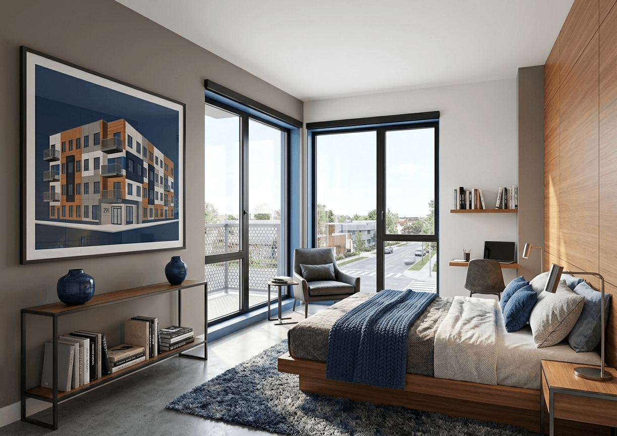 Bellamy interior bedroom